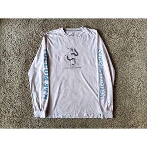 Volcom T-Shirt Men's Small Purple Long Sleeve